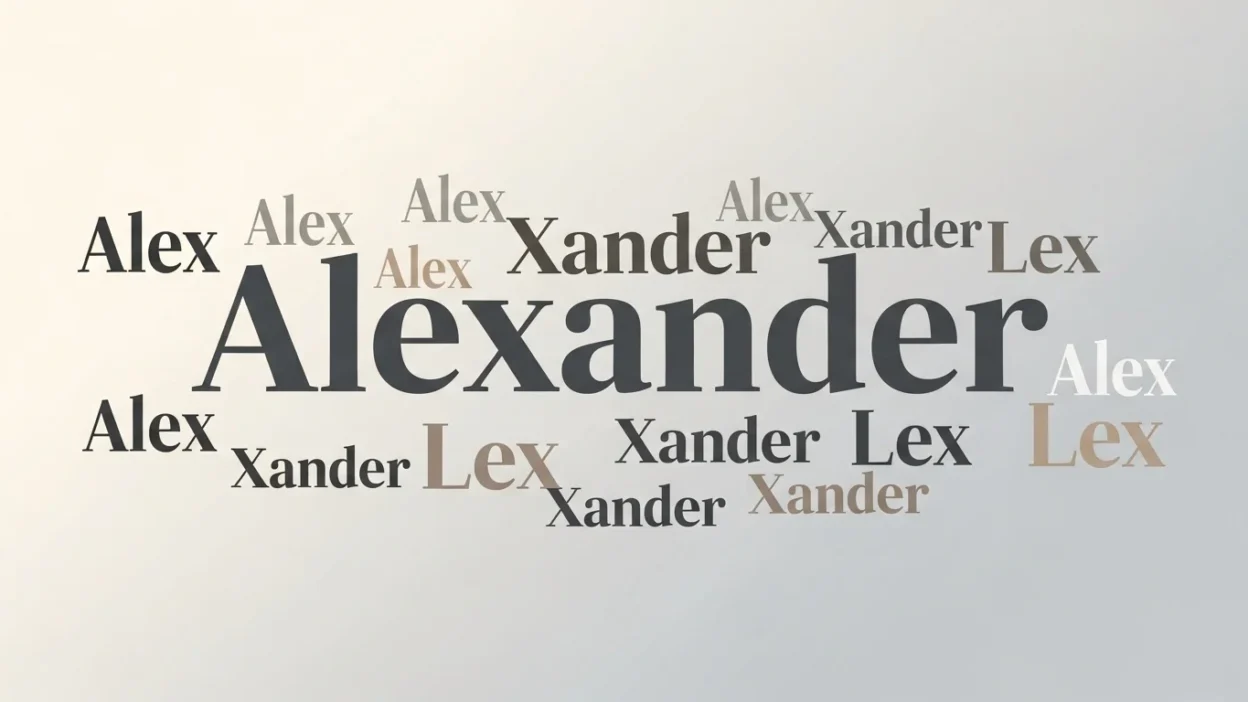 nicknames for alexander