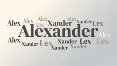 nicknames for alexander