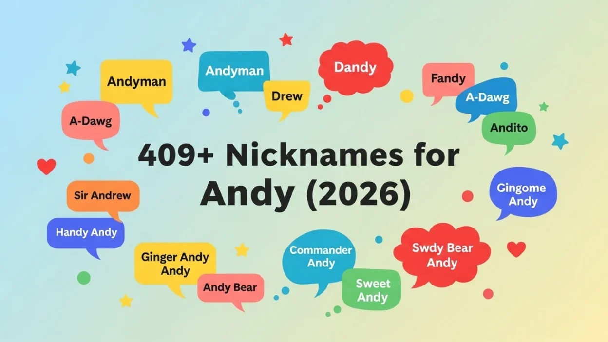nicknames for andy