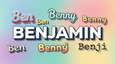 nicknames for benjamin