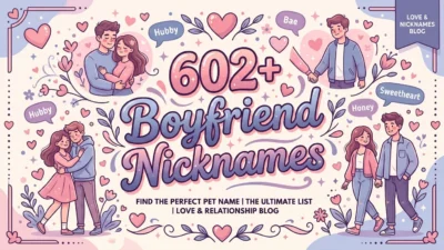 boyfriend nicknames