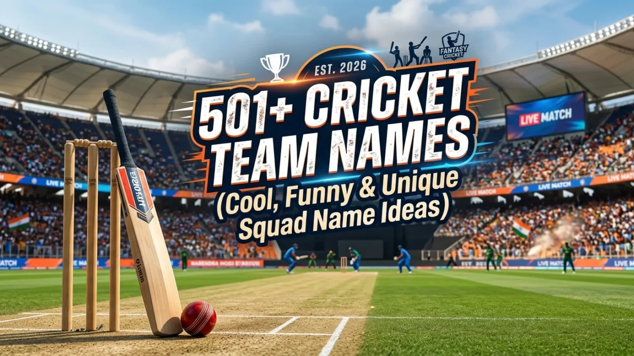cricket team names