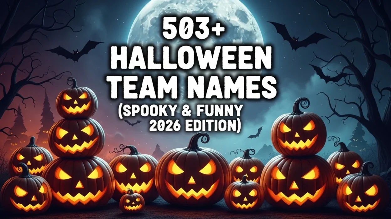 halloween team names