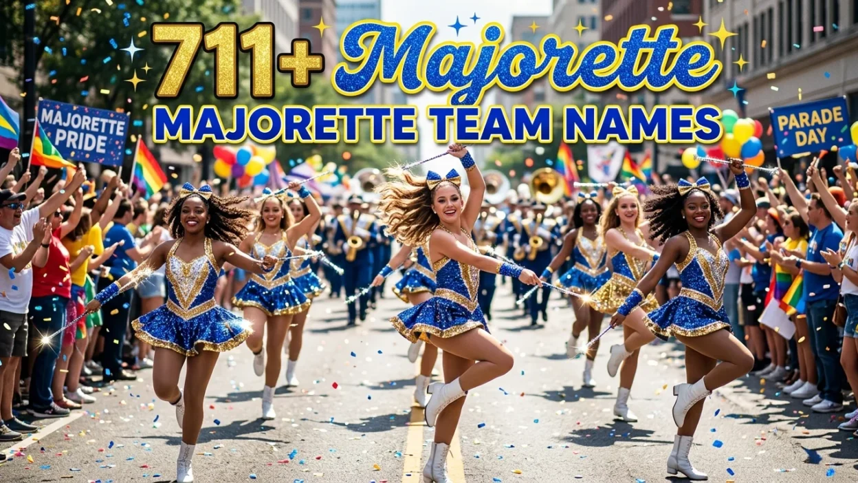 majorette team names