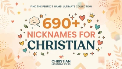 nicknames for christian
