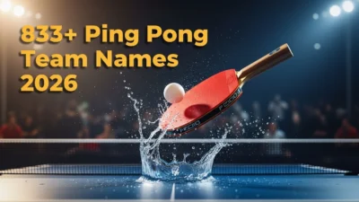 ping pong team names