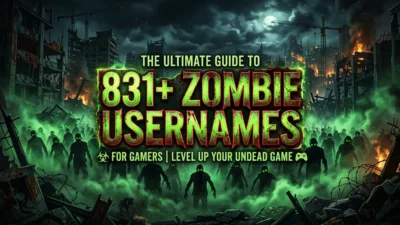 zombie usernames