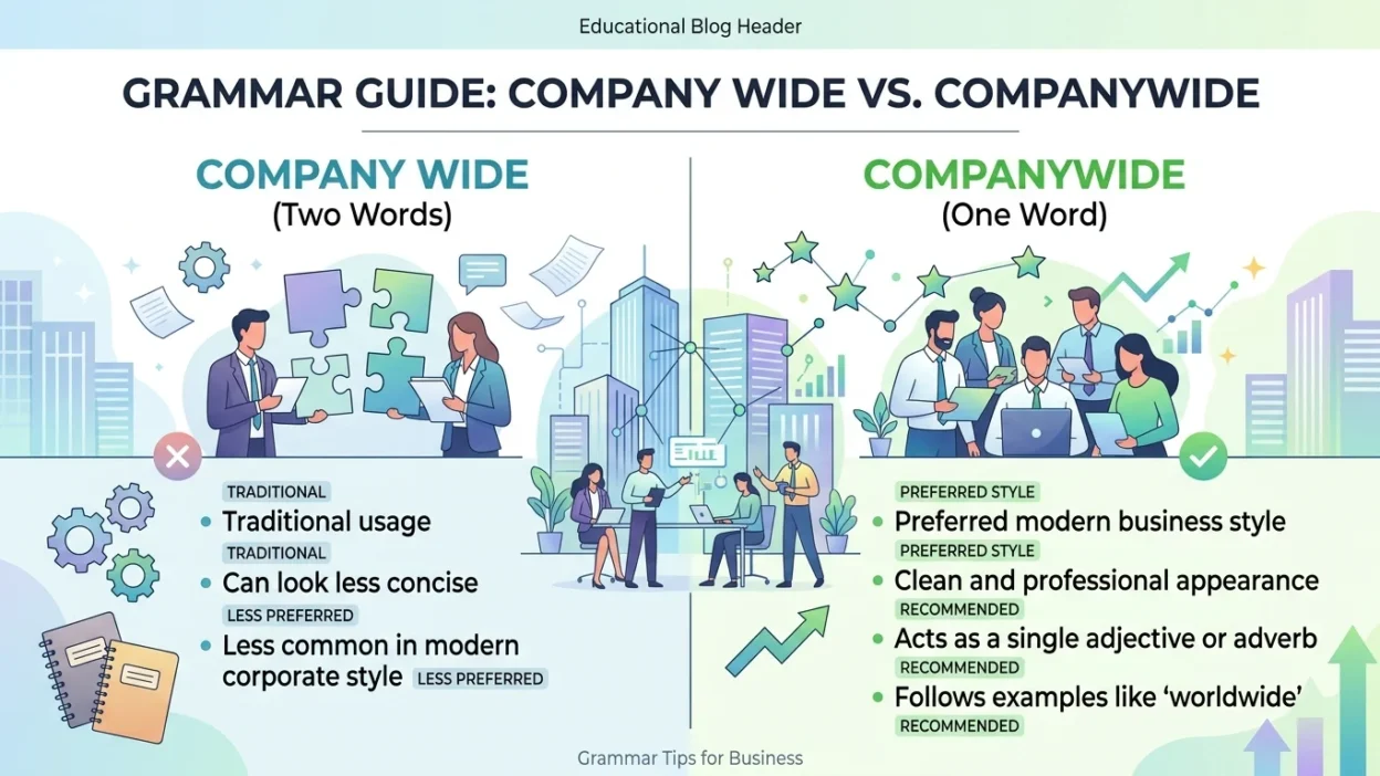 company-wide or companywide