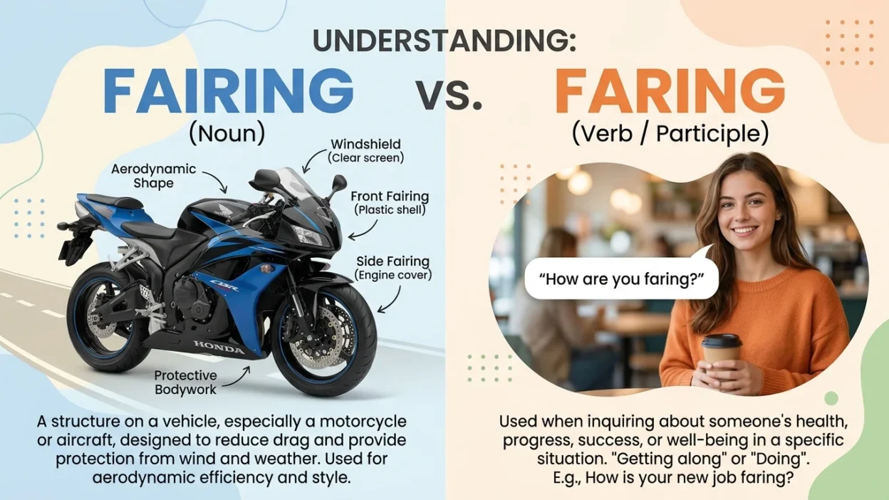 fairing or faring