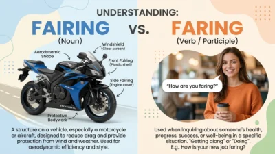 fairing or faring