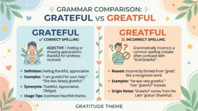 greatful or grateful