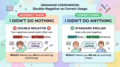 i didn’t do nothing or i didn’t do anything