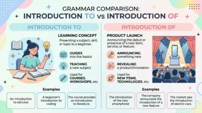 introduction to or introduction of