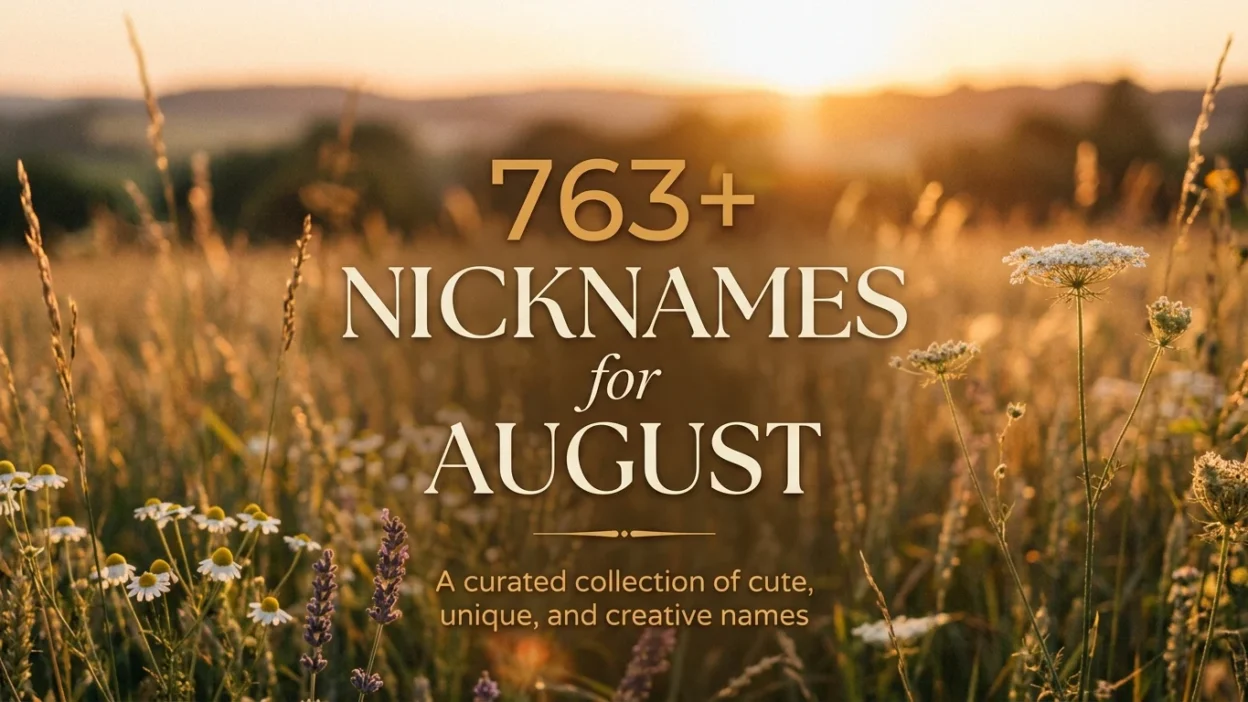 nicknames for august