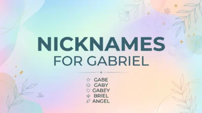 nicknames for gabriel