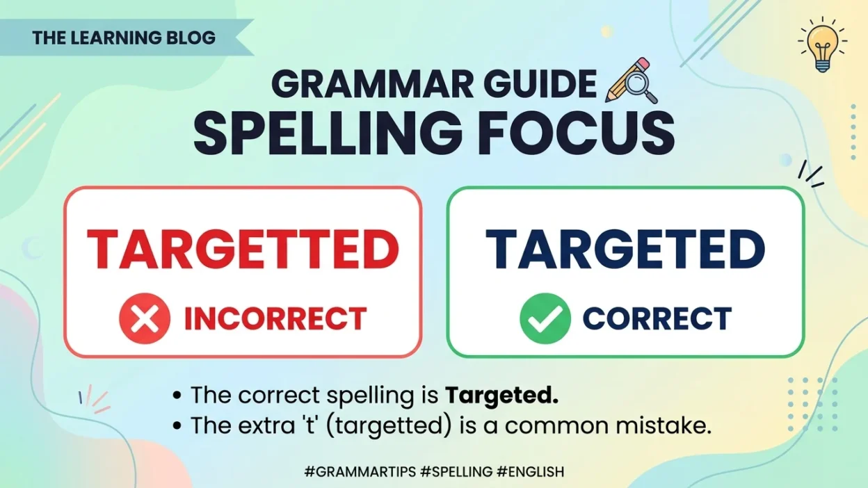 targetted or targeted